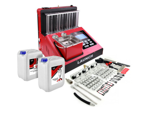 Установка для тестирования и очистки форсунок FSI, GDI и MPI Launch CNC-605A GDI